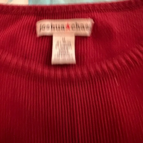 Nordstrom Red Long Sleeve Tee - Picture 2 of 3